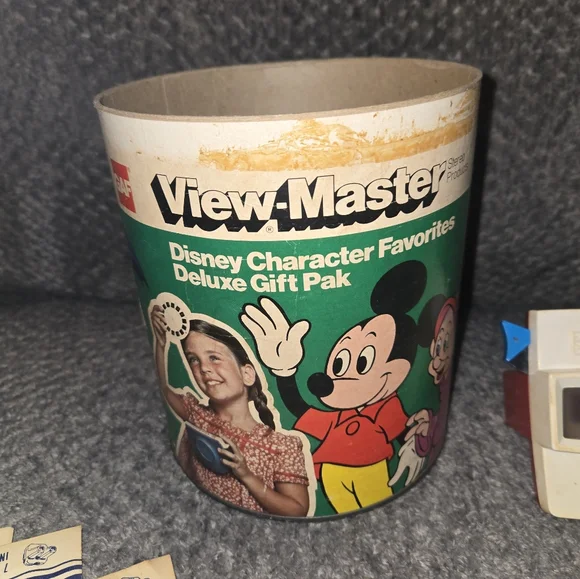 View-Master Disney Characters Kids Toy Reel Viewer - Blue/Green - Picture 2 of 10
